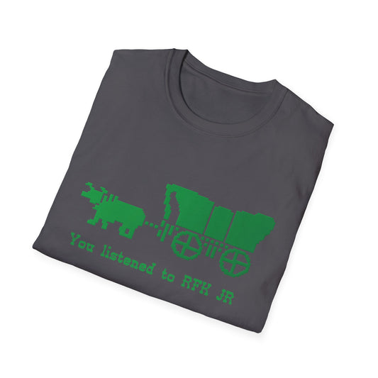 "You listened to RFK Jr" Vintage Pixel Art T-Shirt