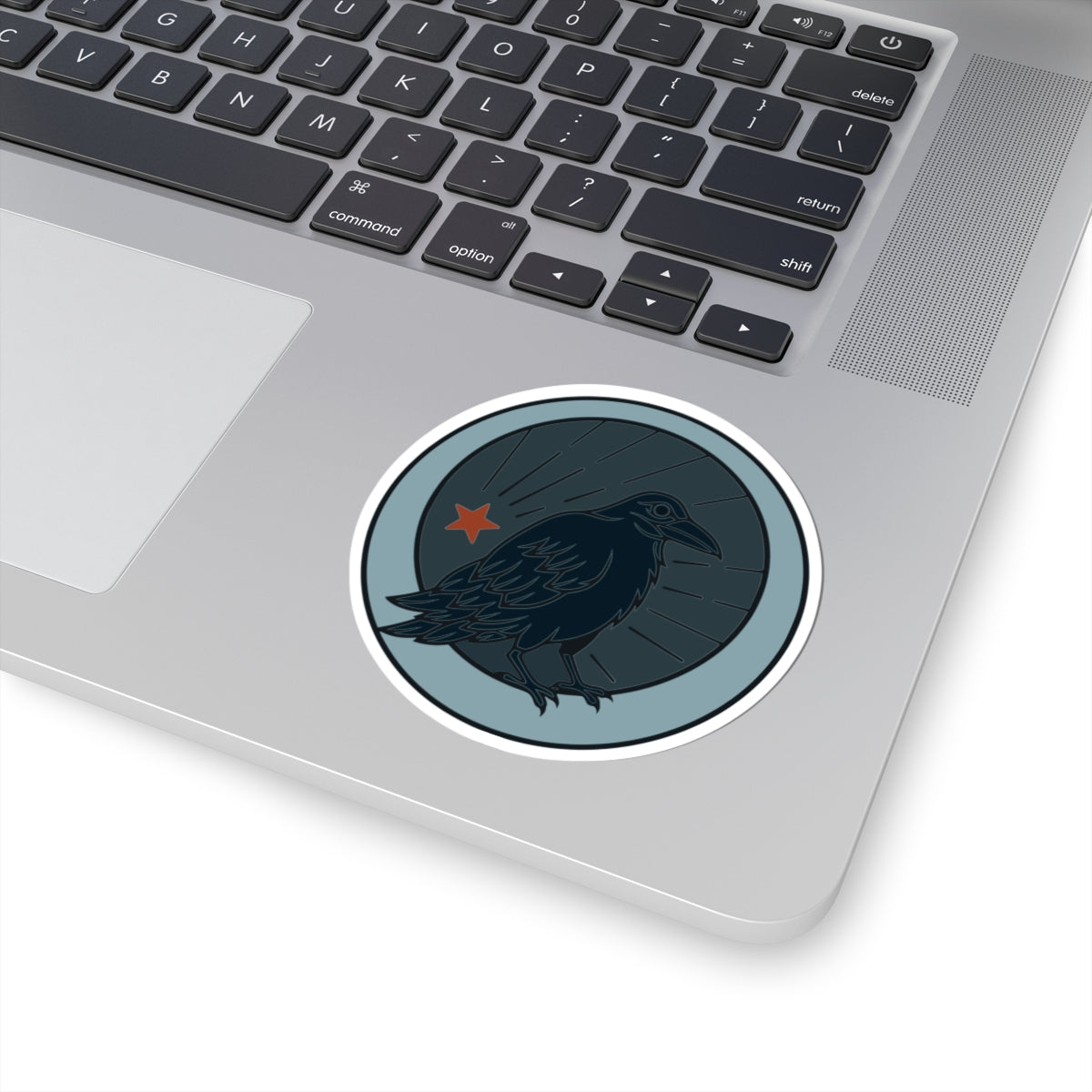 Pretty Little Omens Logo Sticker | Raven Emblem Sticker