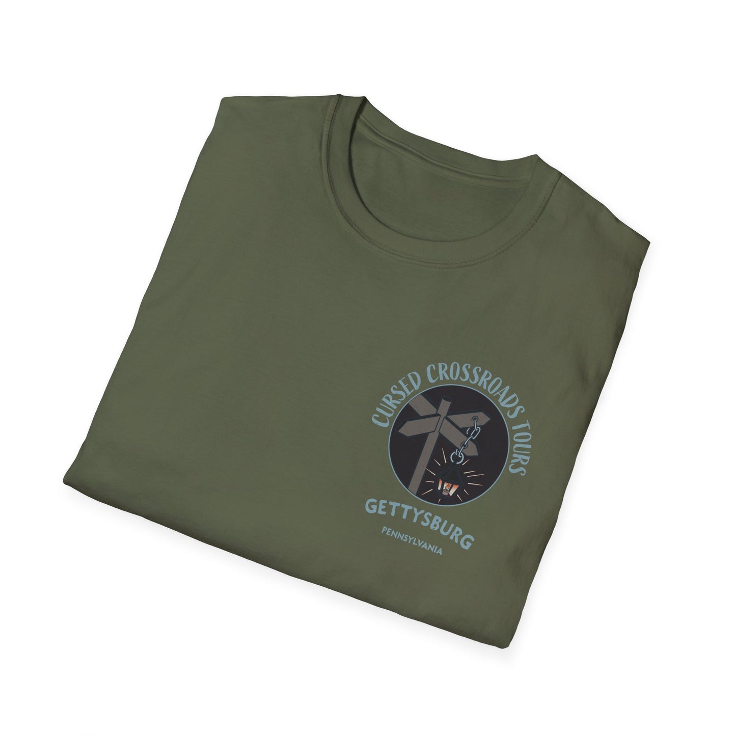 Cursed Crossroads Tours T-Shirt | Gettysburg, PA
