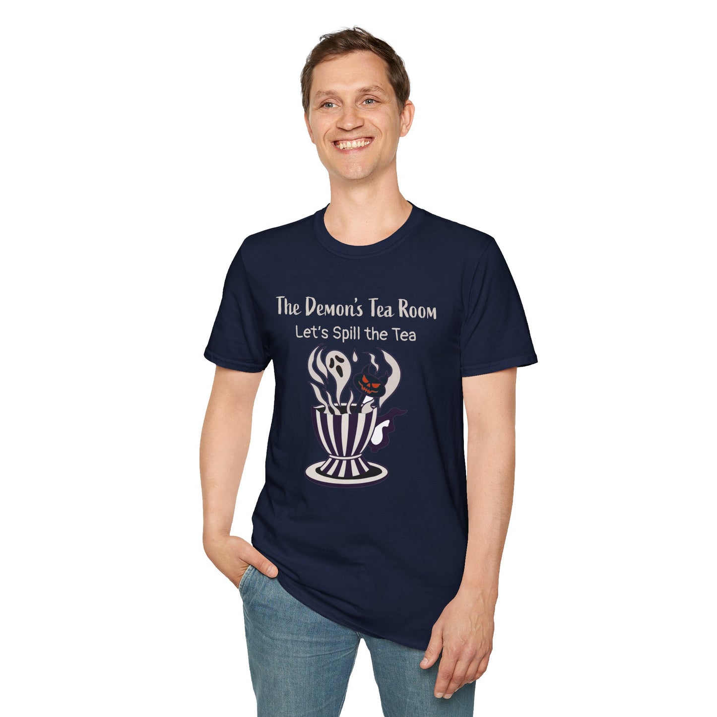 The Demon's Tea Room: Let's Spill the Tea Gothic Halloween T-Shirt