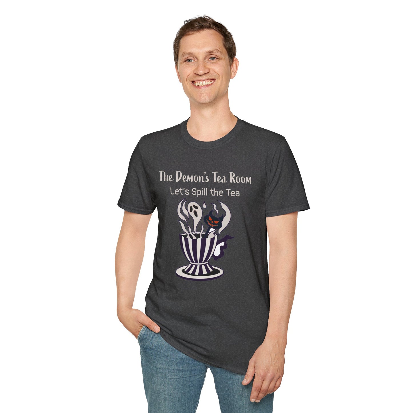 The Demon's Tea Room: Let's Spill the Tea Gothic Halloween T-Shirt