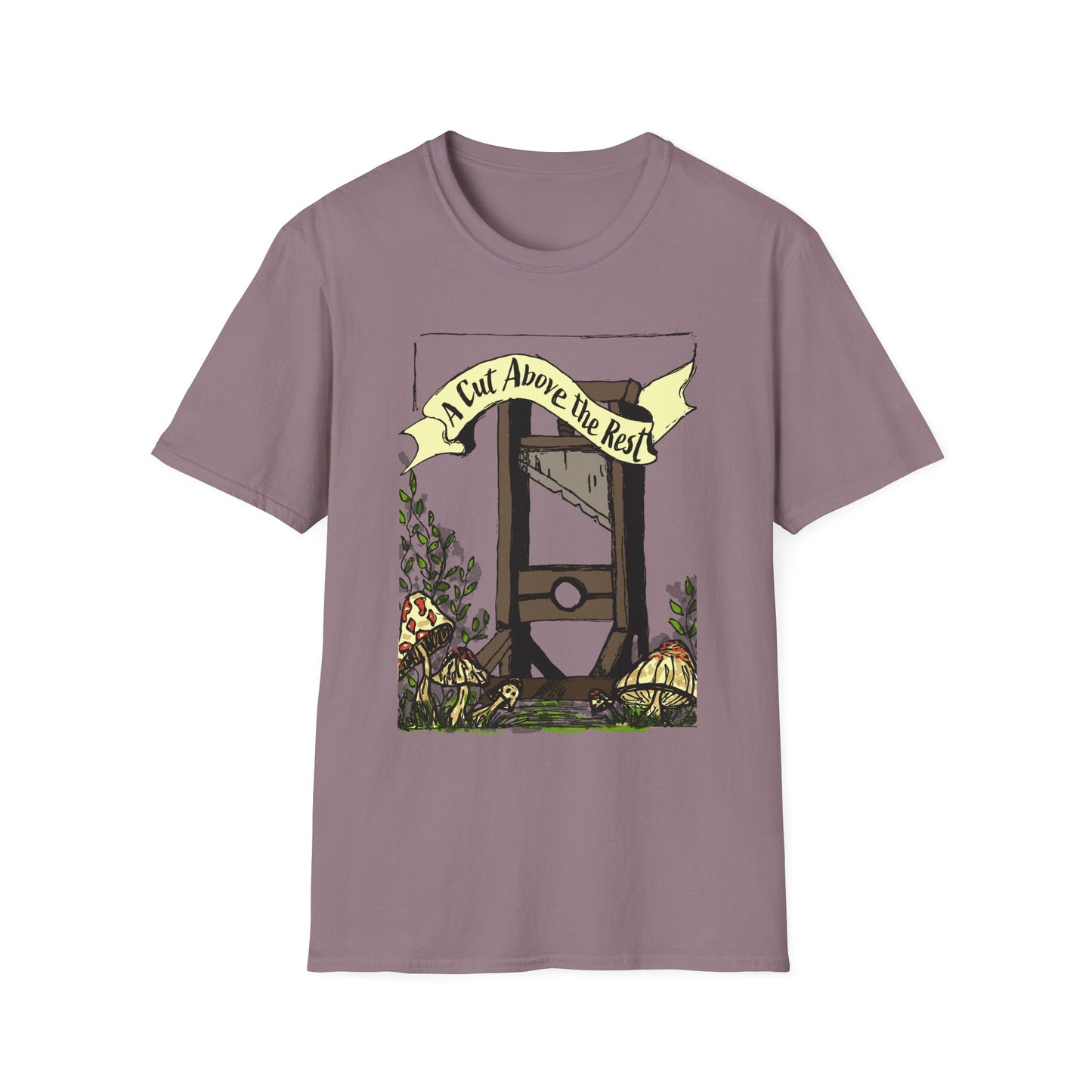 “A Cut Above the Rest” Guillotine Graphic Tee