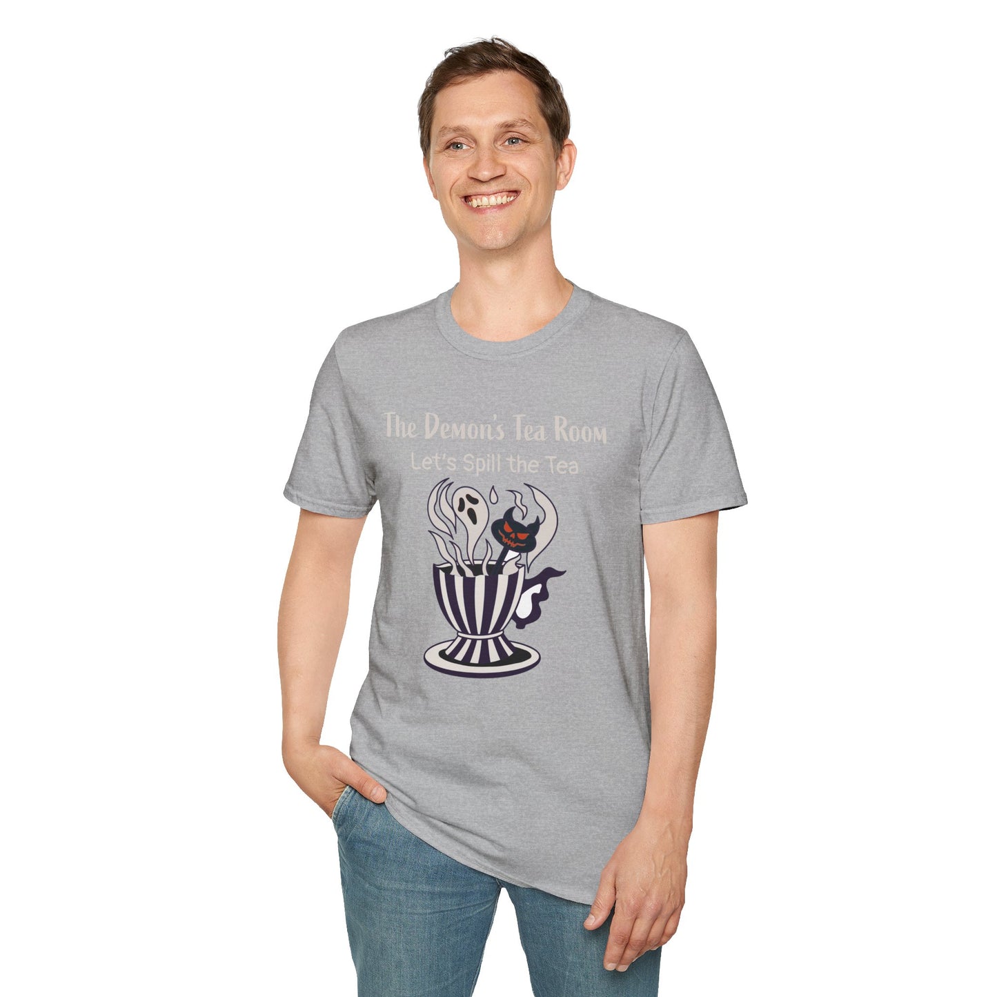 The Demon's Tea Room: Let's Spill the Tea Gothic Halloween T-Shirt