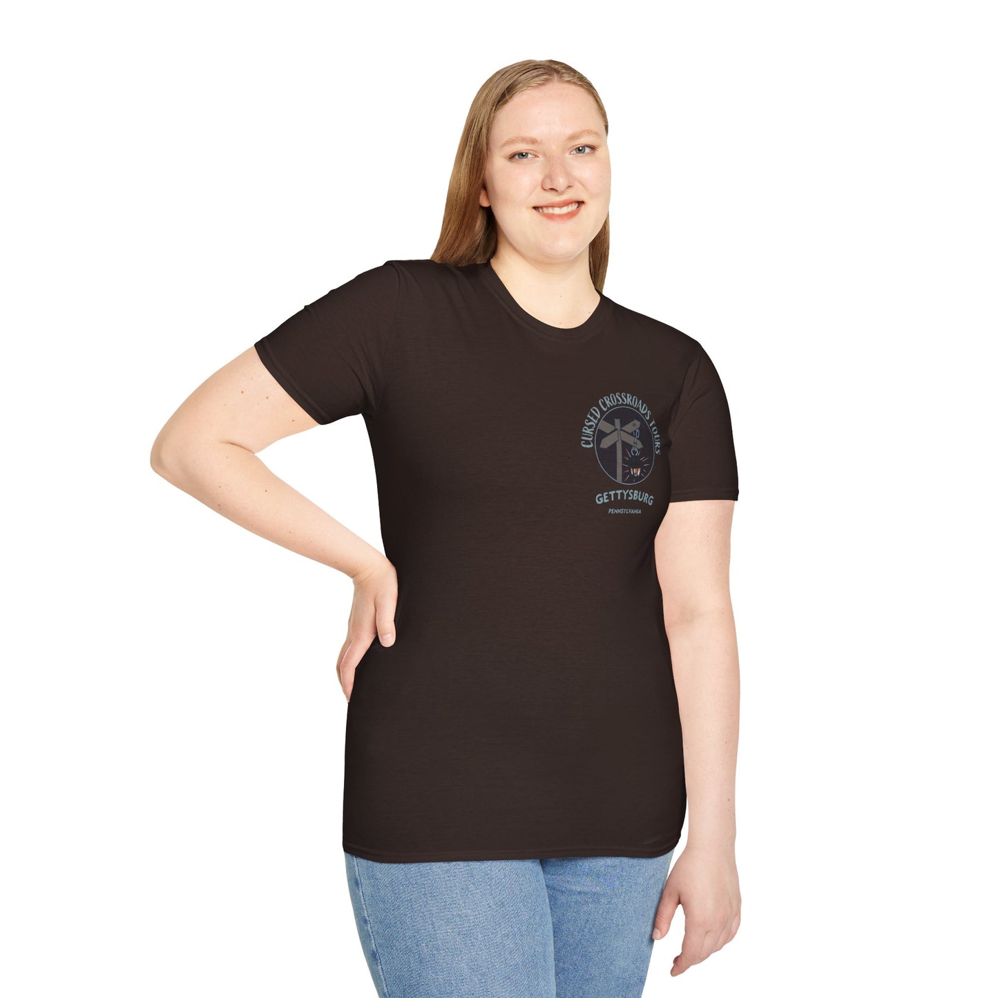 Cursed Crossroads Tours T-Shirt | Gettysburg, PA