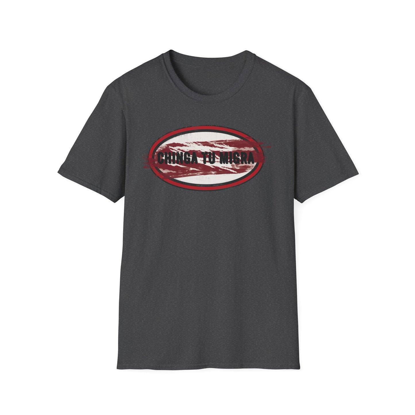 "Chinga Tu Migra" Distressed Political Statement T-Shirt