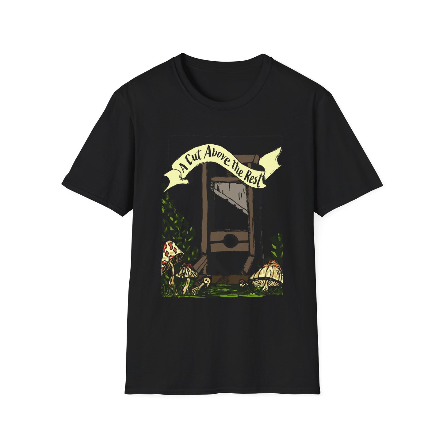 “A Cut Above the Rest” Guillotine Graphic Tee