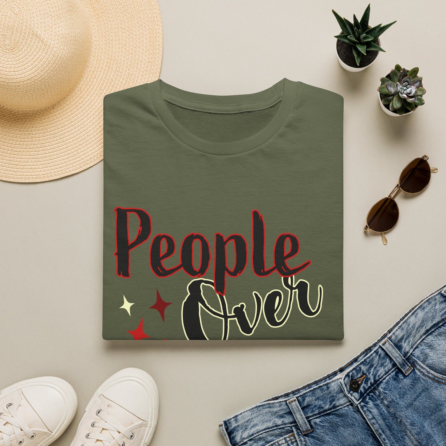 People Over Profit T‑Shirt