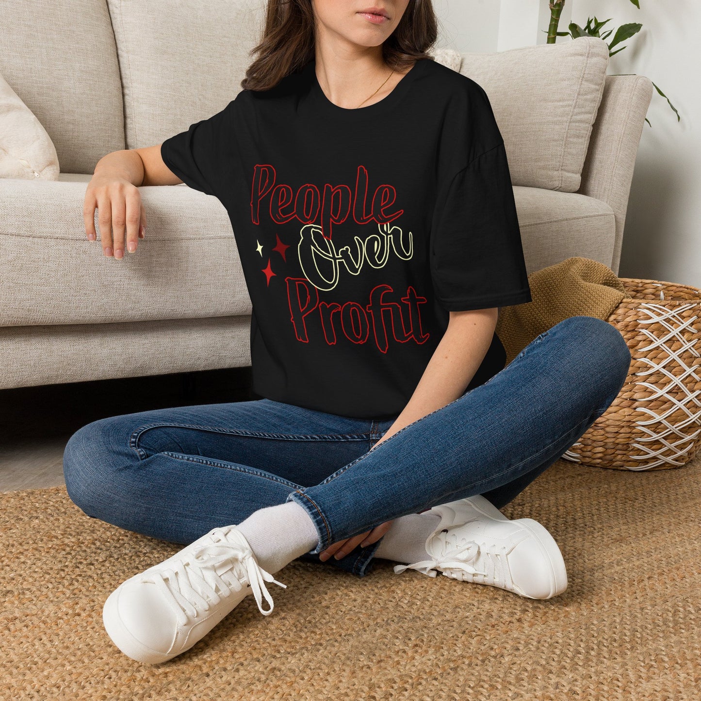 People Over Profit T‑Shirt