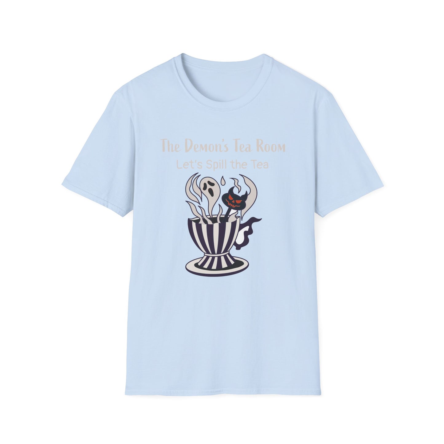 The Demon's Tea Room: Let's Spill the Tea Gothic Halloween T-Shirt