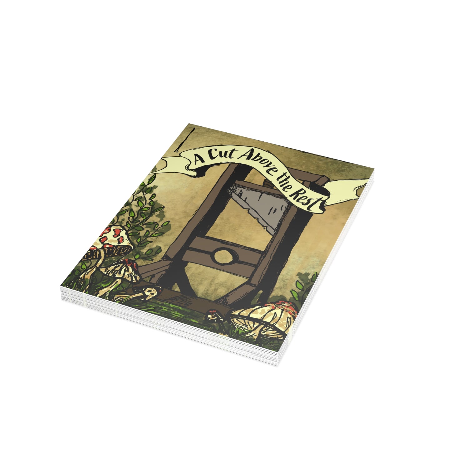A Cut Above the Rest | Guillotine| Postcard Bundles (envelopes not included)