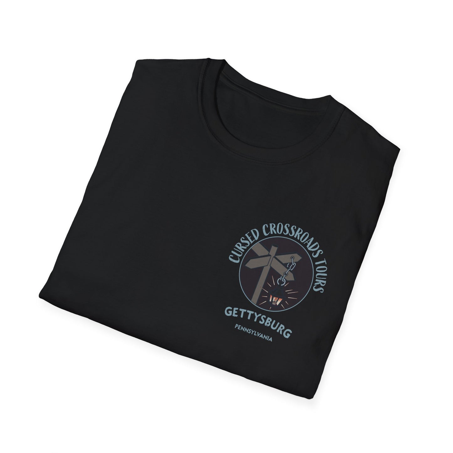 Cursed Crossroads Tours T-Shirt | Gettysburg, PA