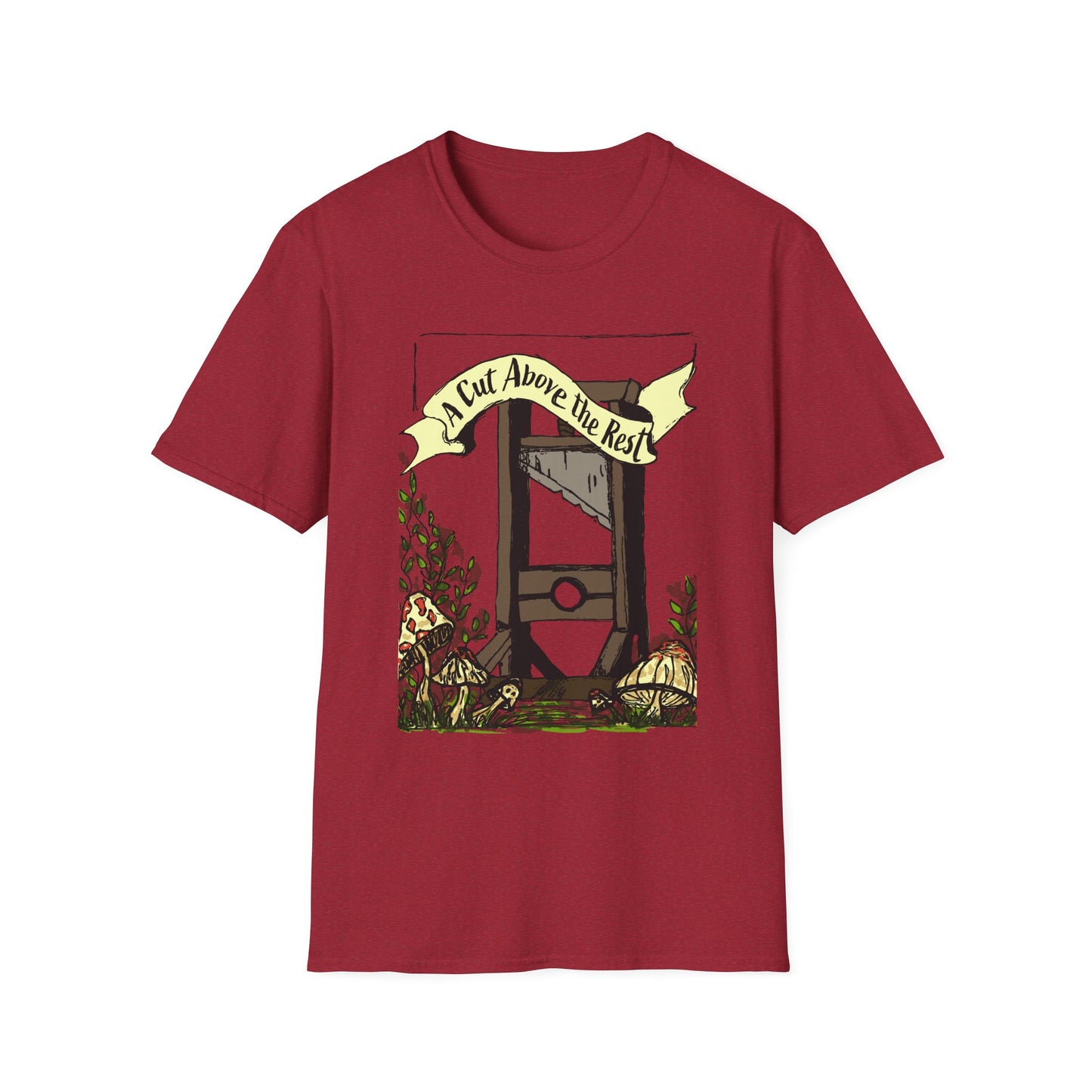 “A Cut Above the Rest” Guillotine Graphic Tee
