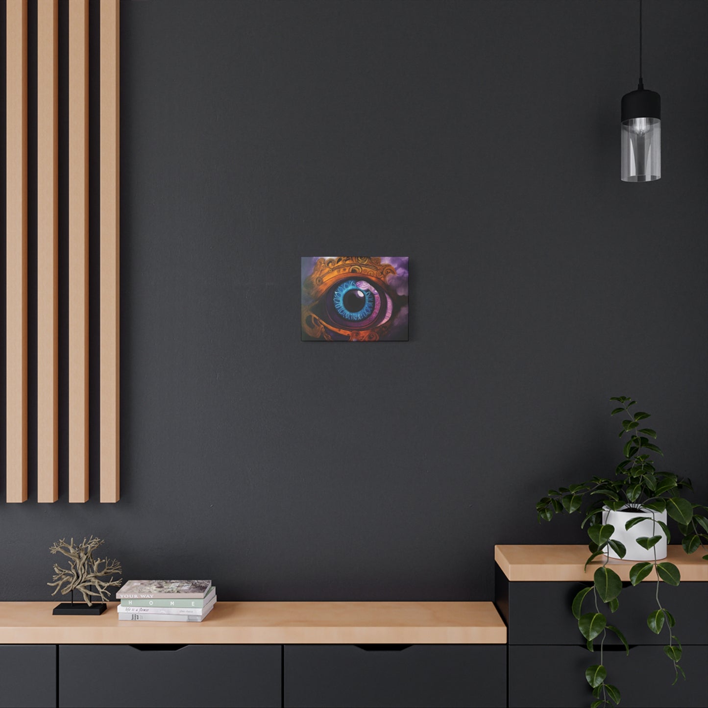 Mystic Eye Matte Canvas Wall Art
