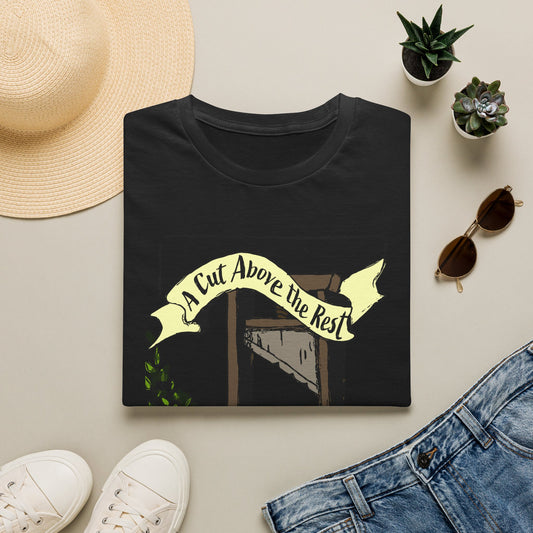 “A Cut Above the Rest” Guillotine Graphic Tee