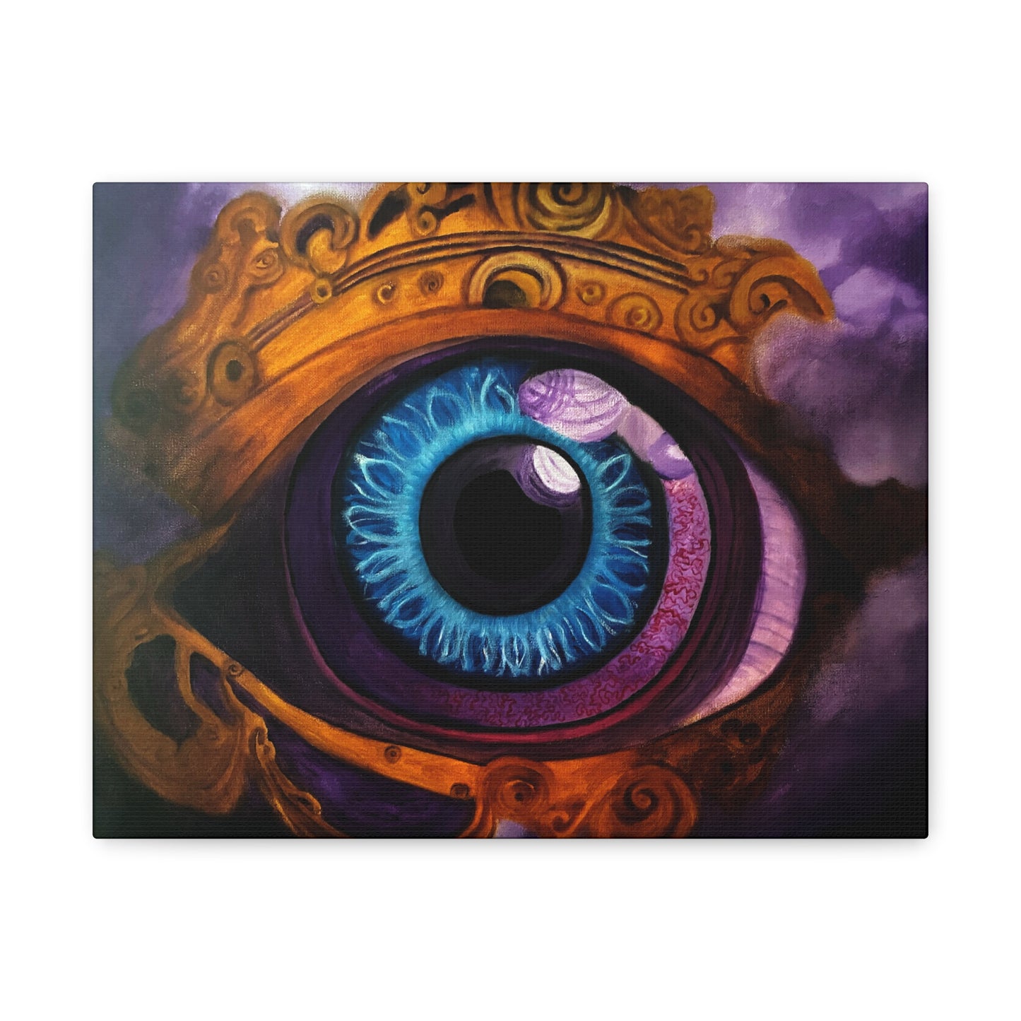 Mystic Eye Matte Canvas Wall Art