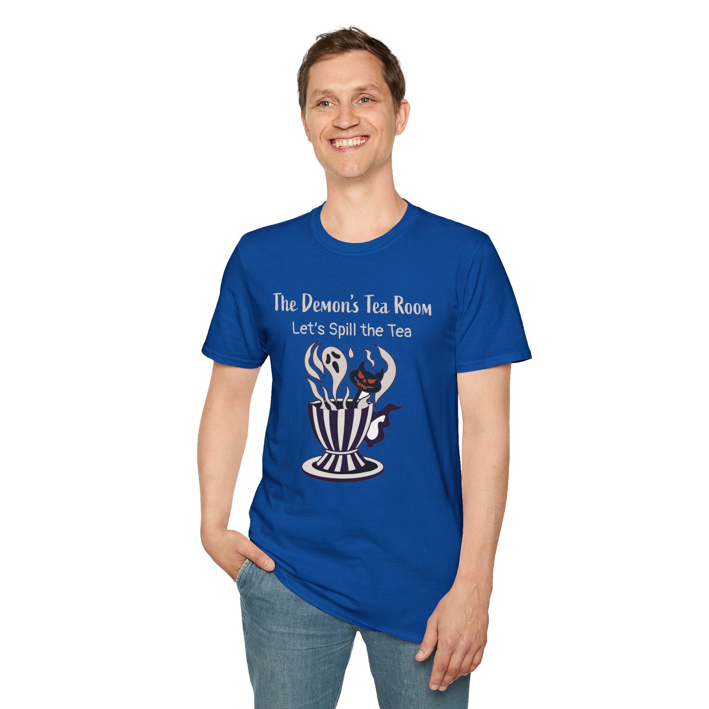 The Demon's Tea Room: Let's Spill the Tea Gothic Halloween T-Shirt