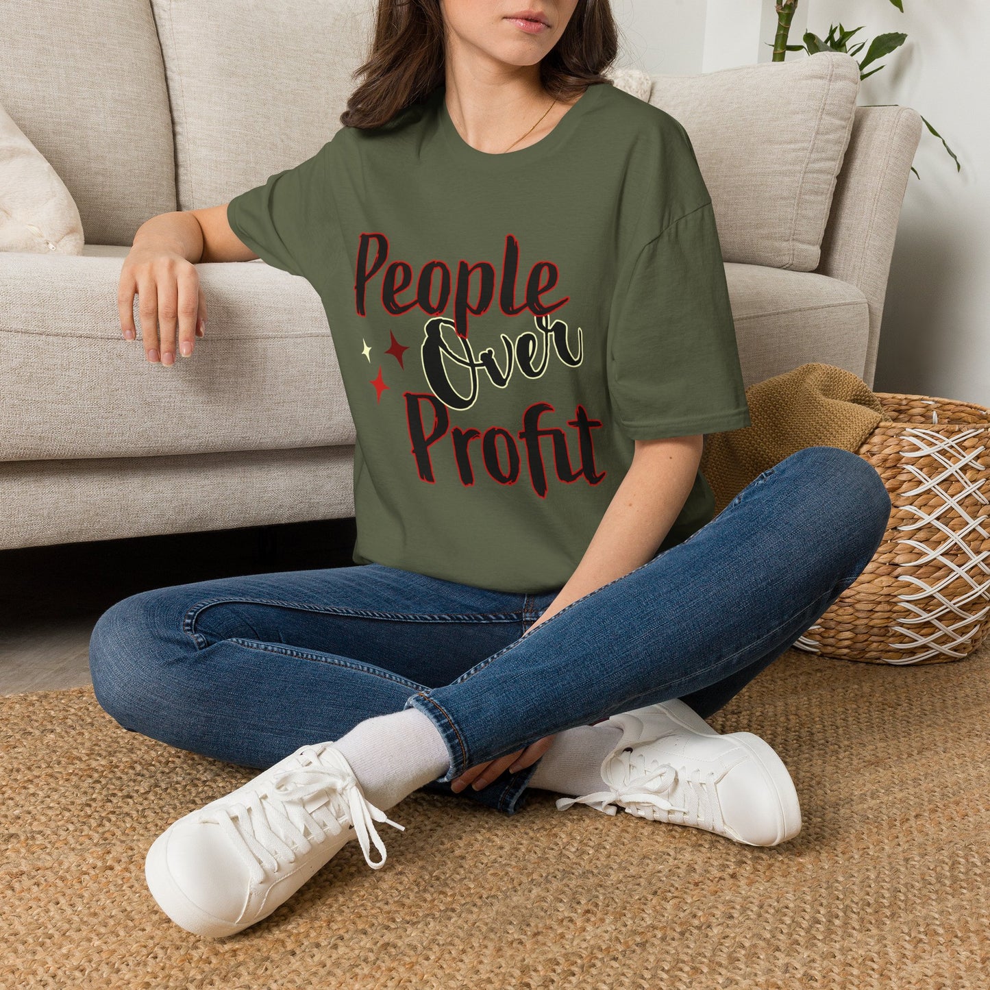 People Over Profit T‑Shirt