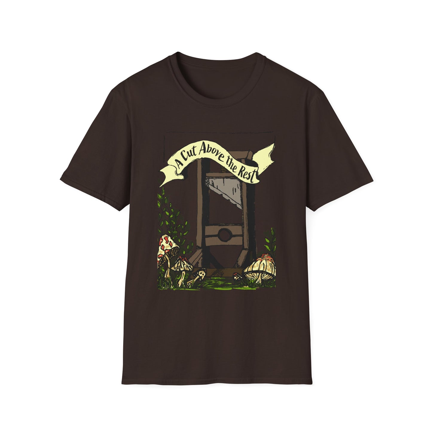 “A Cut Above the Rest” Guillotine Graphic Tee