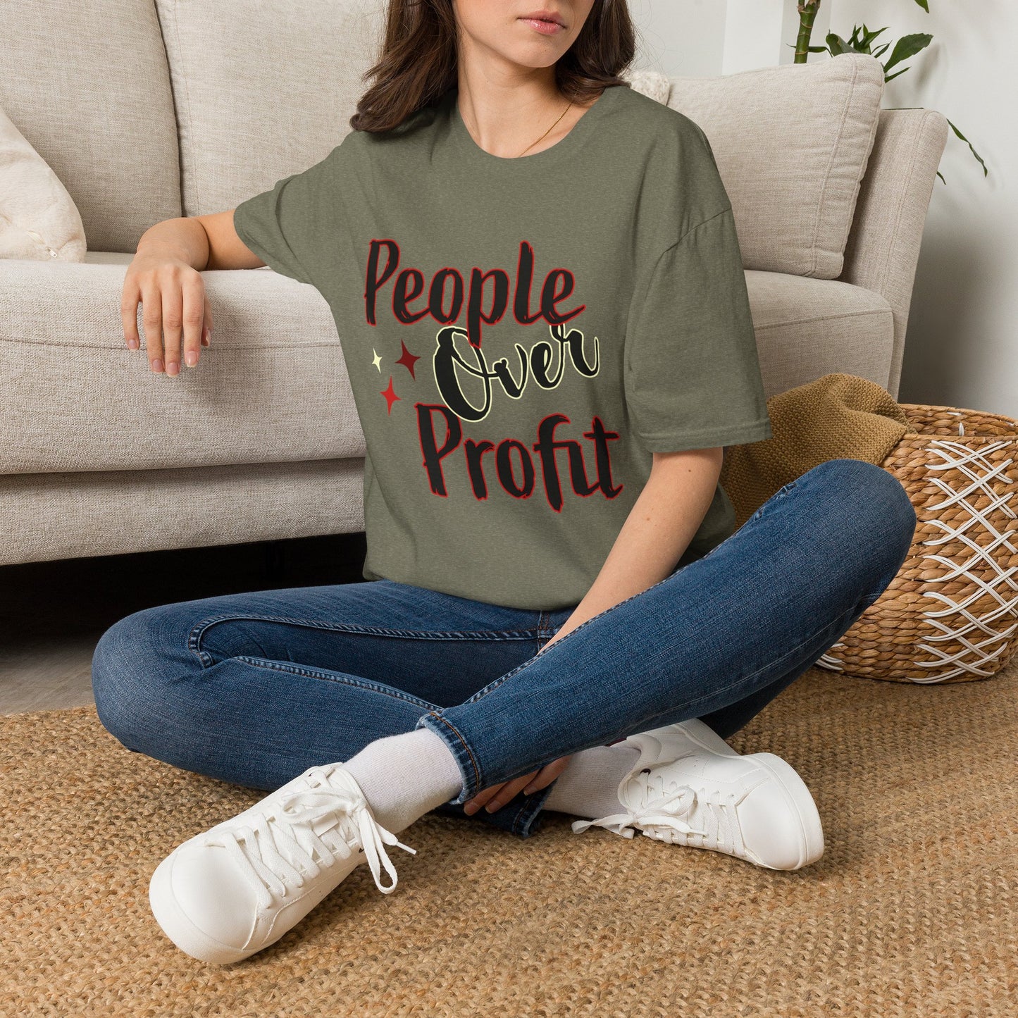 People Over Profit T‑Shirt