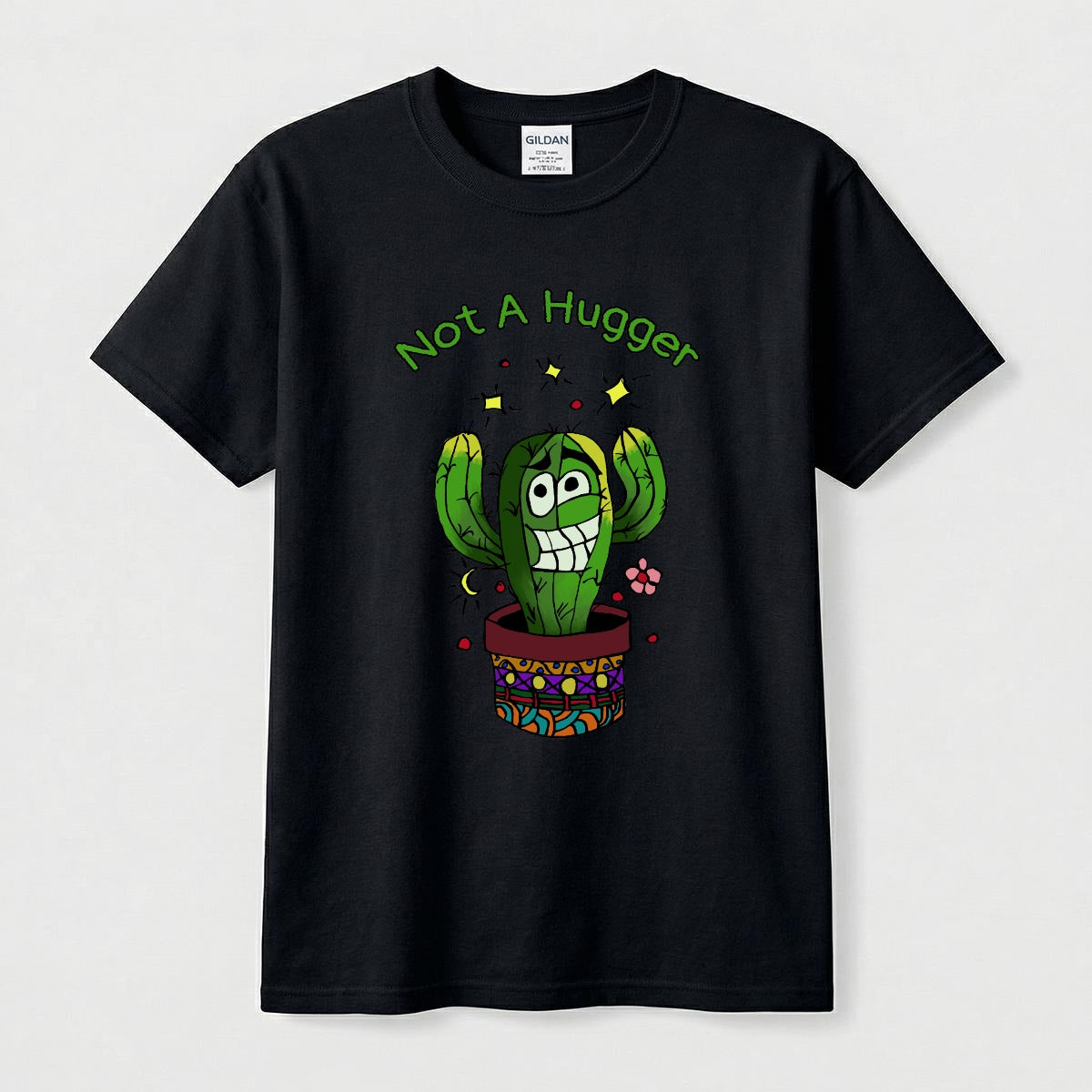 Not a Hugger T-Shirt |Gildan 5000 Double DTG
