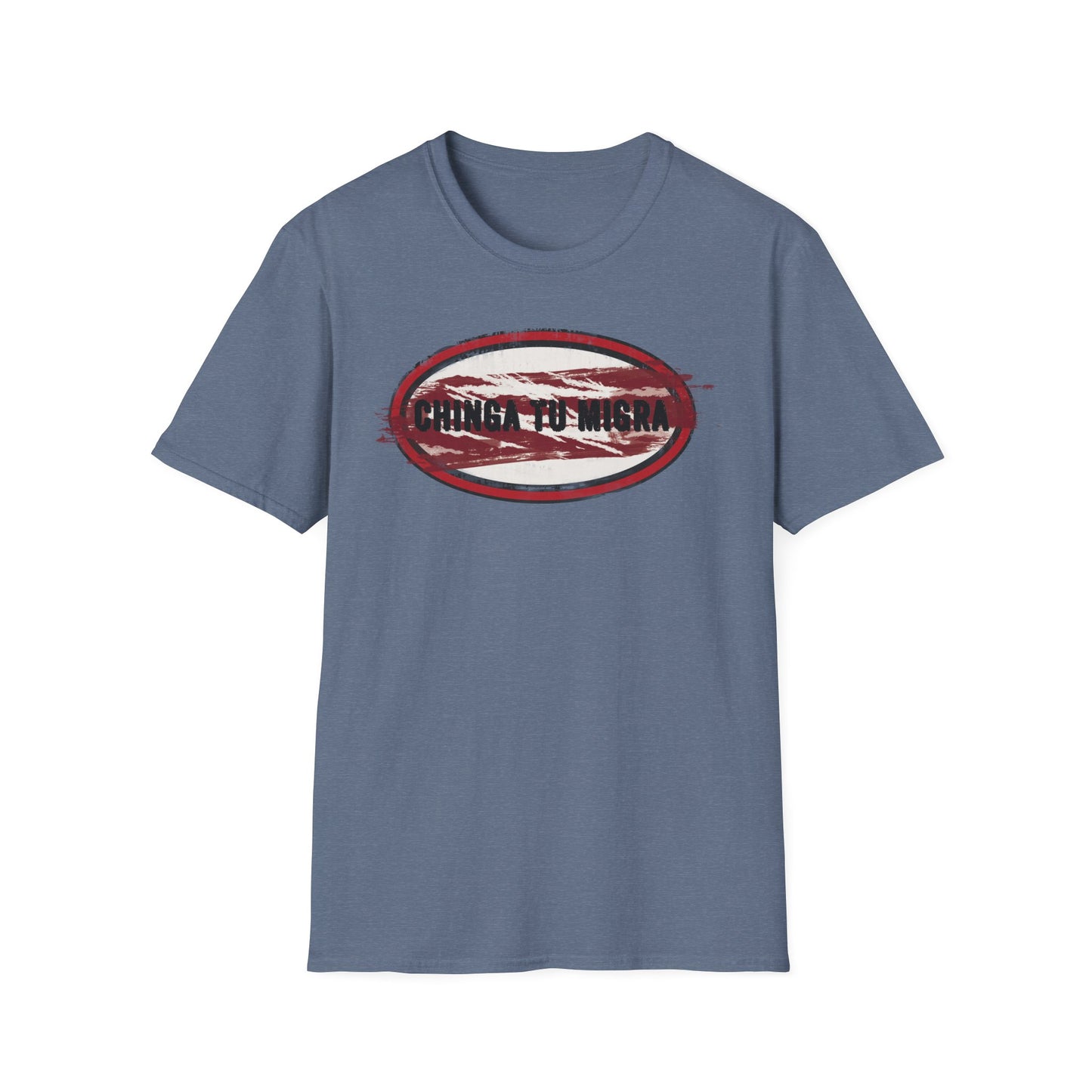 "Chinga Tu Migra" Distressed Political Statement T-Shirt
