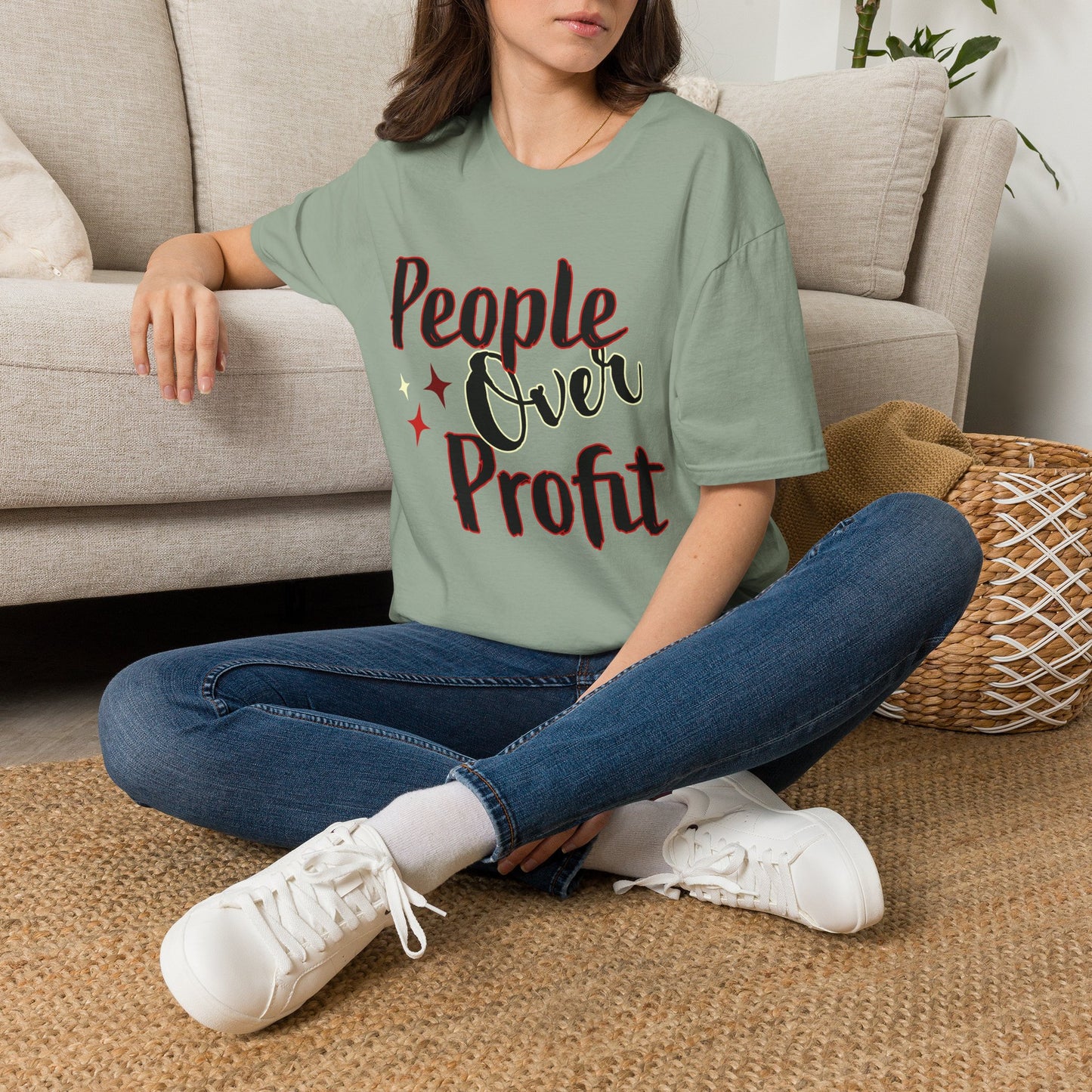 People Over Profit T‑Shirt