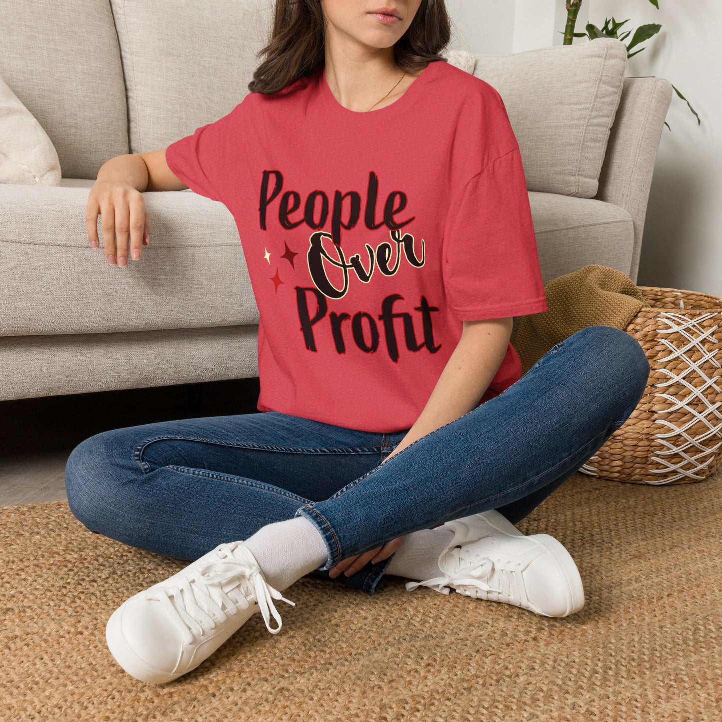 People Over Profit T‑Shirt