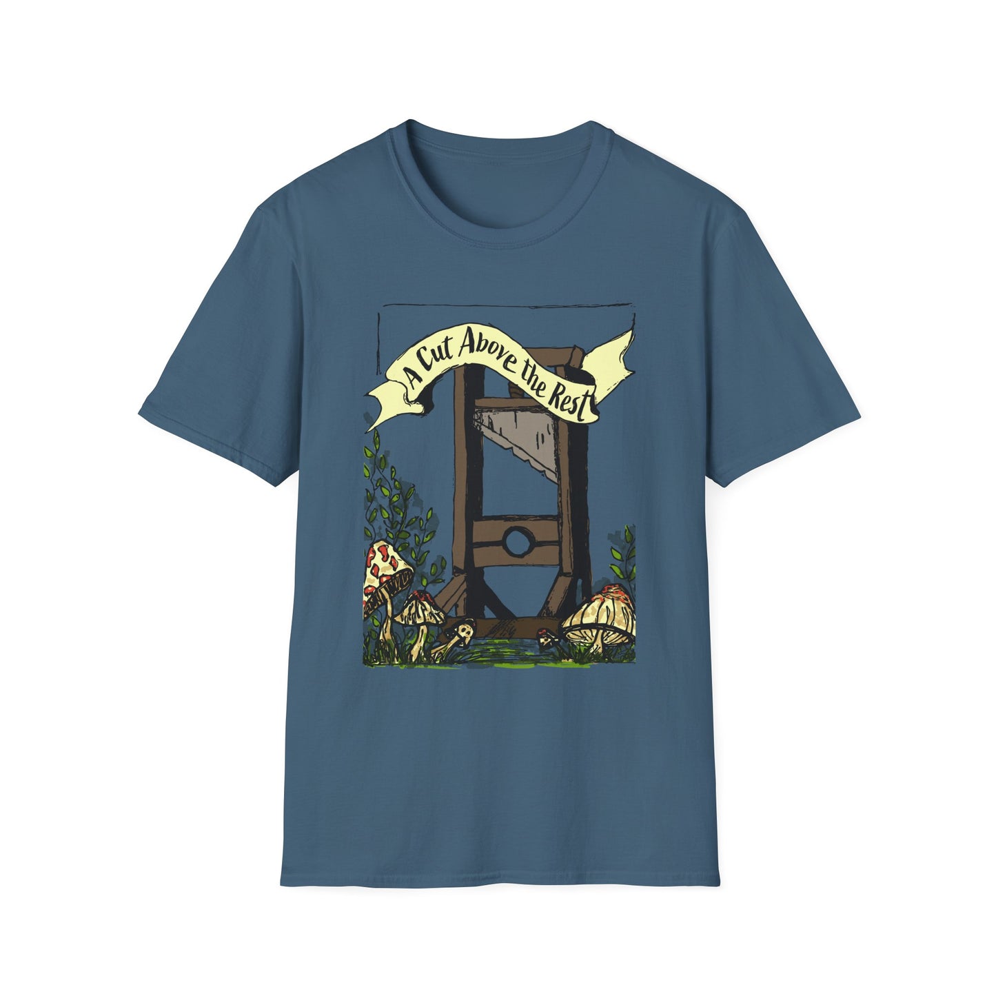 “A Cut Above the Rest” Guillotine Graphic Tee