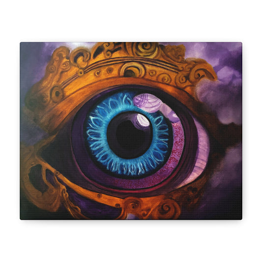 Mystic Eye Matte Canvas Wall Art