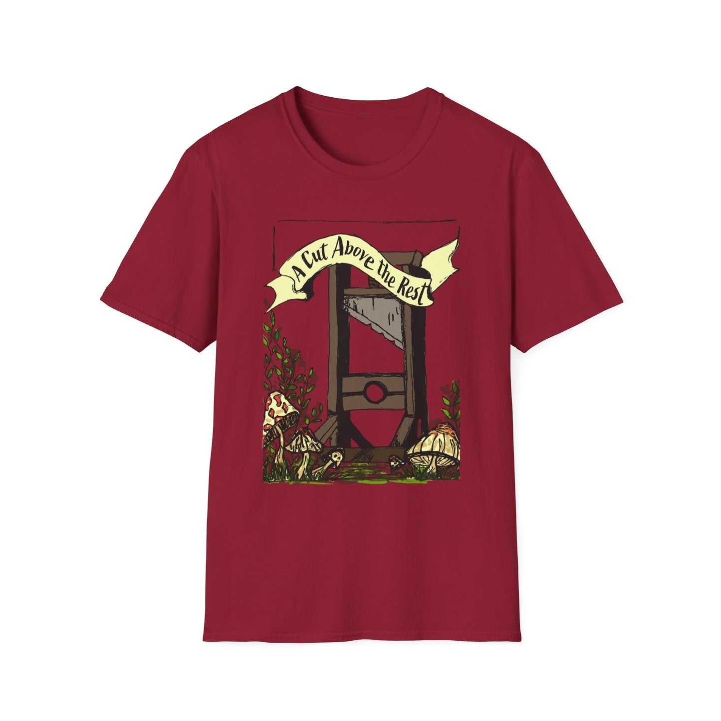“A Cut Above the Rest” Guillotine Graphic Tee
