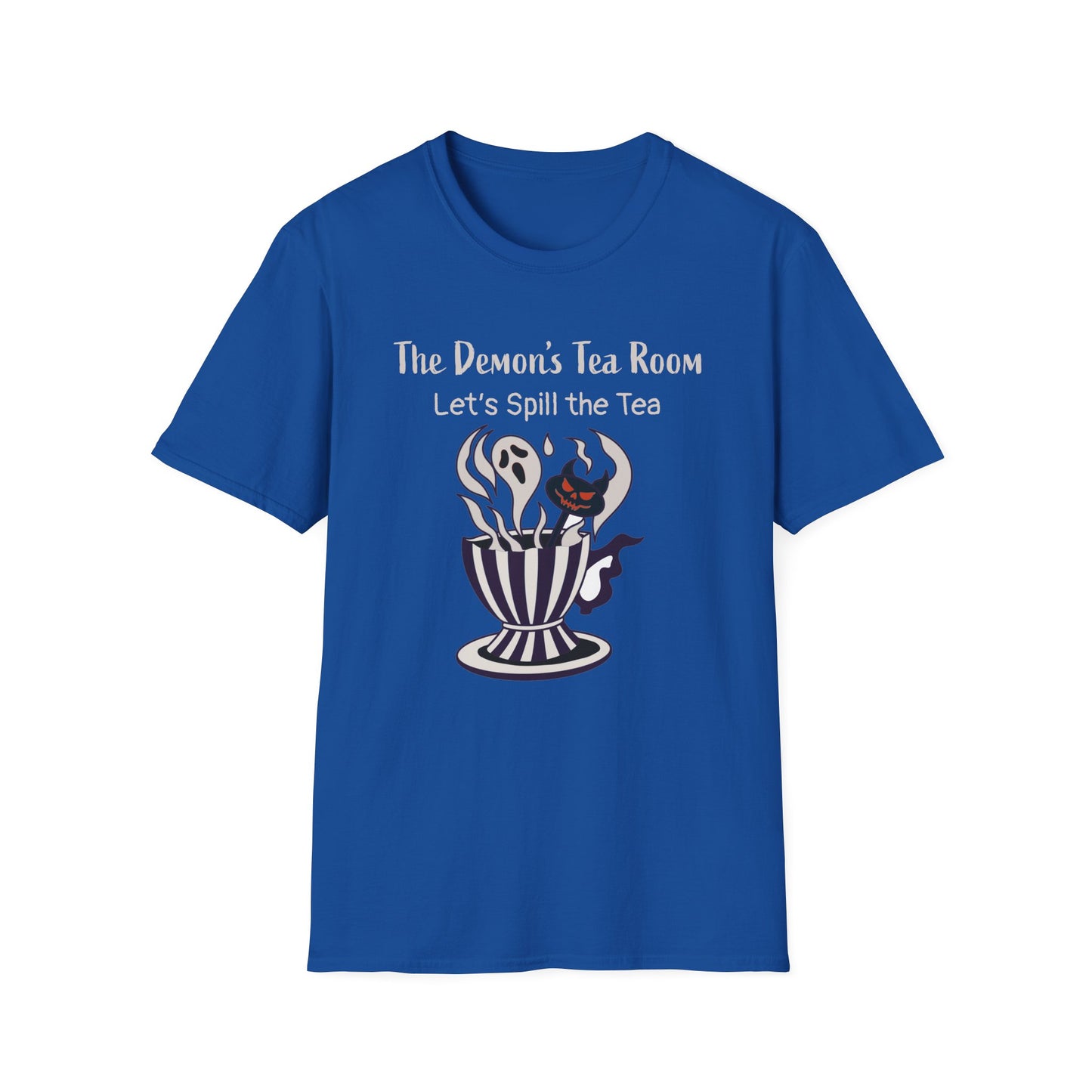 The Demon's Tea Room: Let's Spill the Tea Gothic Halloween T-Shirt