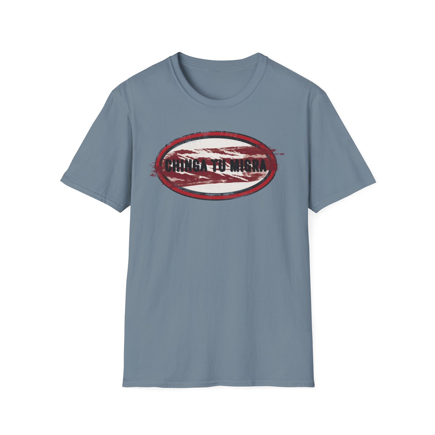 "Chinga Tu Migra" Distressed Political Statement T-Shirt