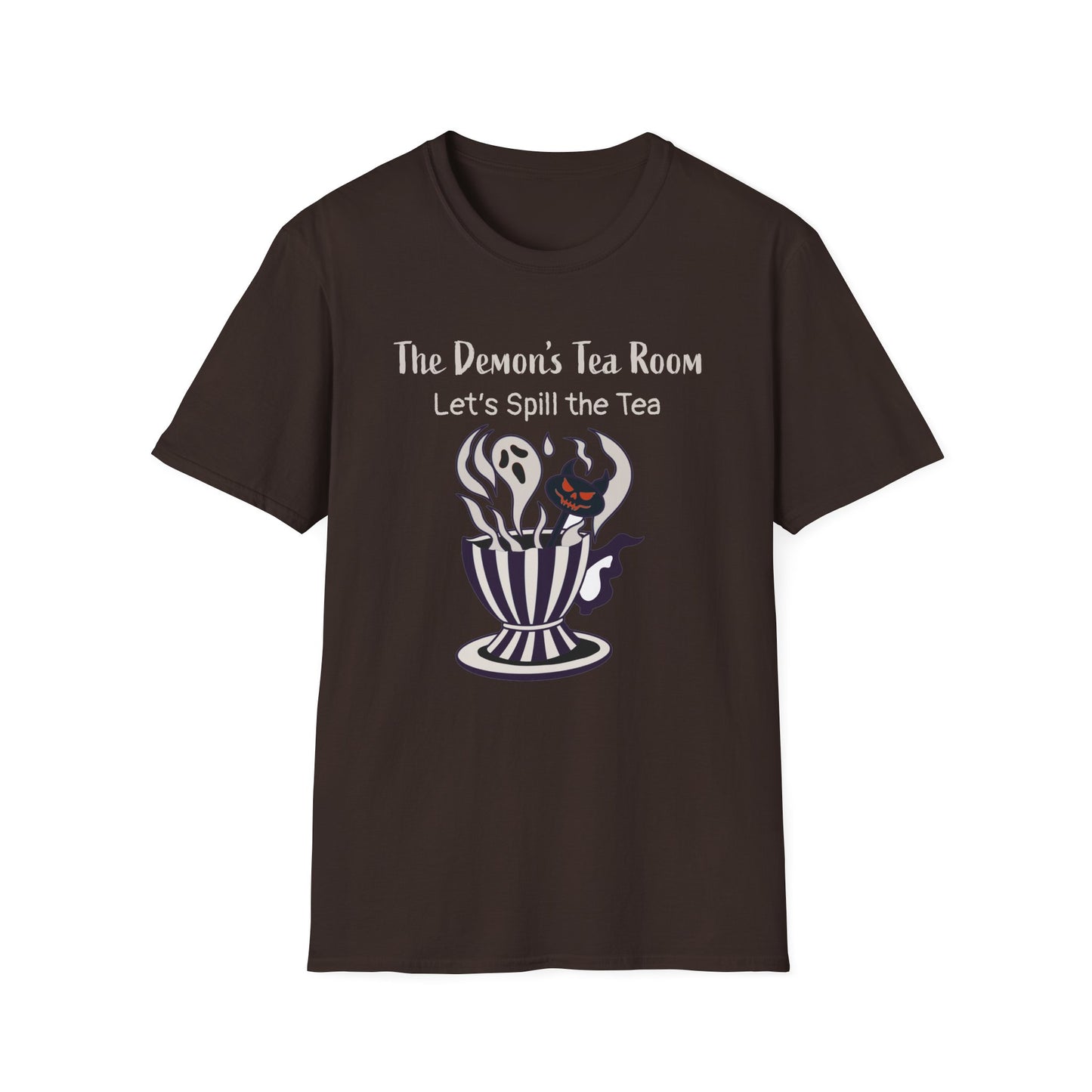 The Demon's Tea Room: Let's Spill the Tea Gothic Halloween T-Shirt