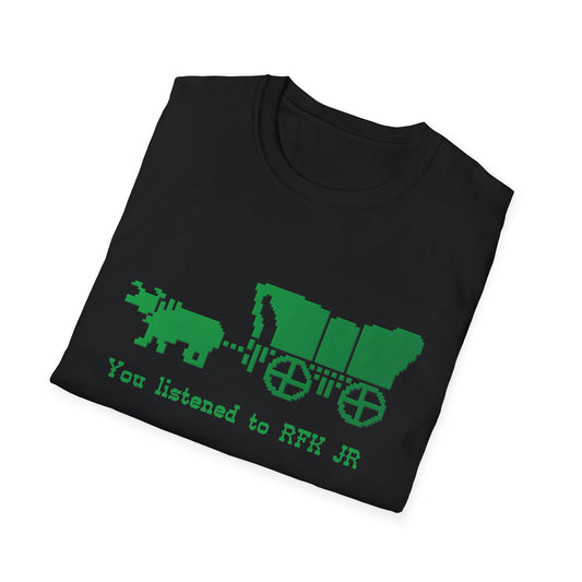 "You listened to RFK Jr" Vintage Pixel Art T-Shirt