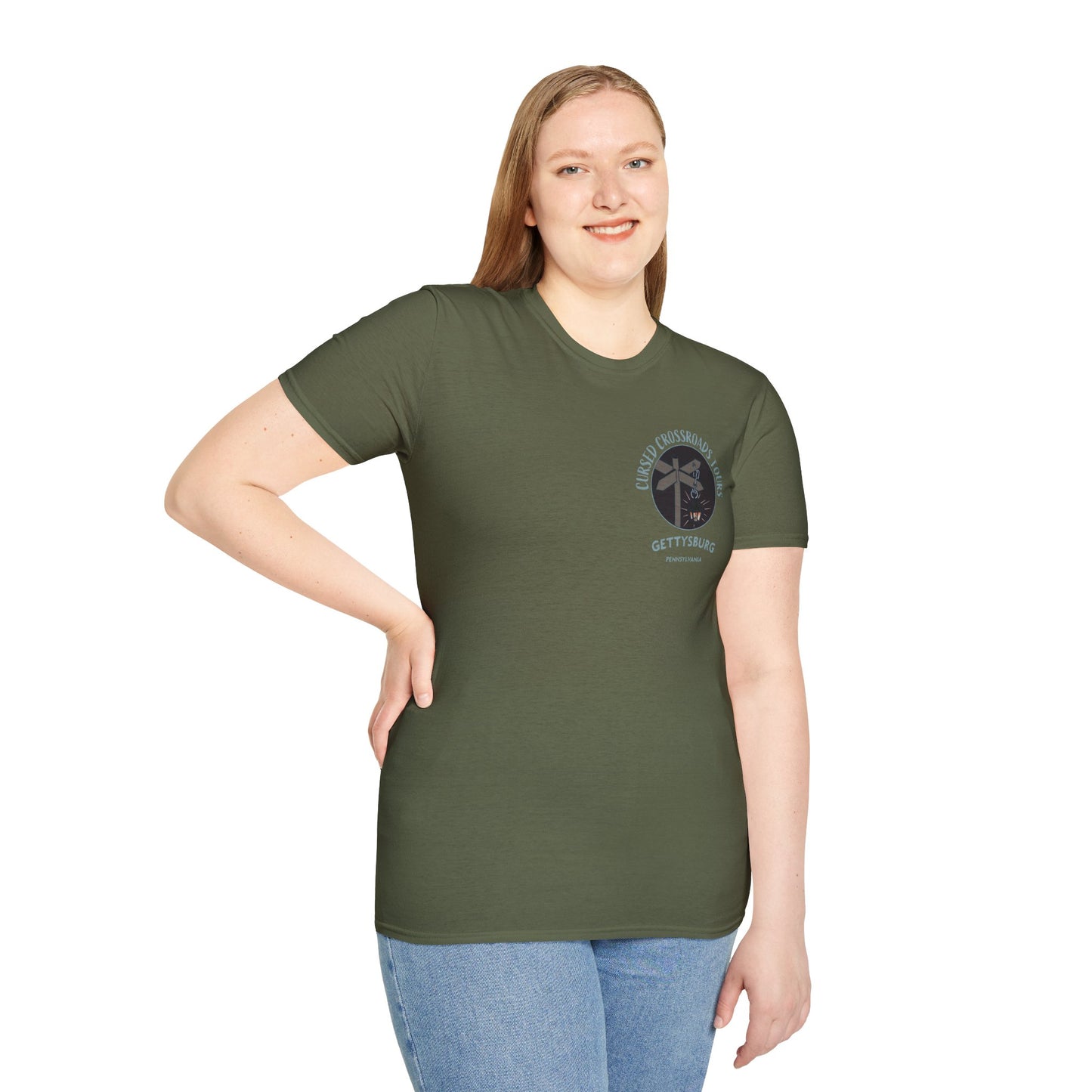 Cursed Crossroads Tours T-Shirt | Gettysburg, PA