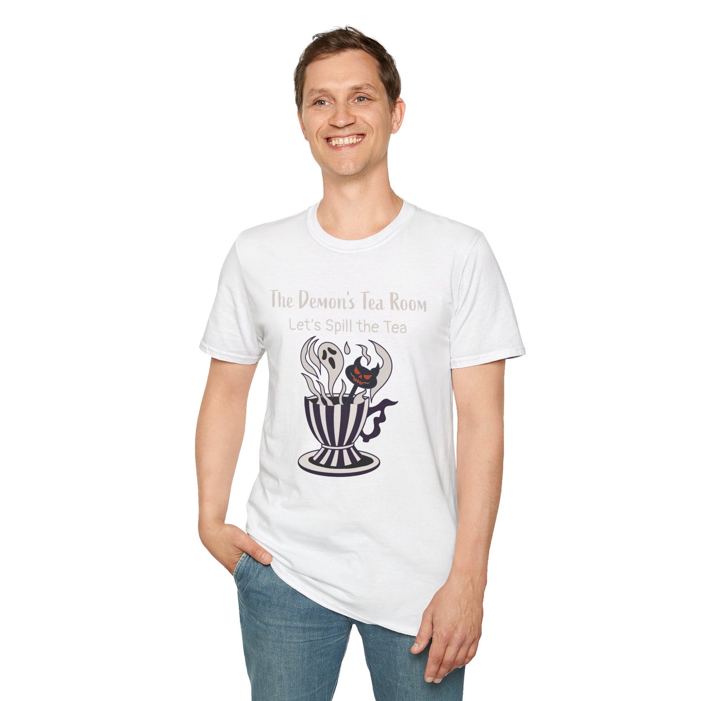 The Demon's Tea Room: Let's Spill the Tea Gothic Halloween T-Shirt