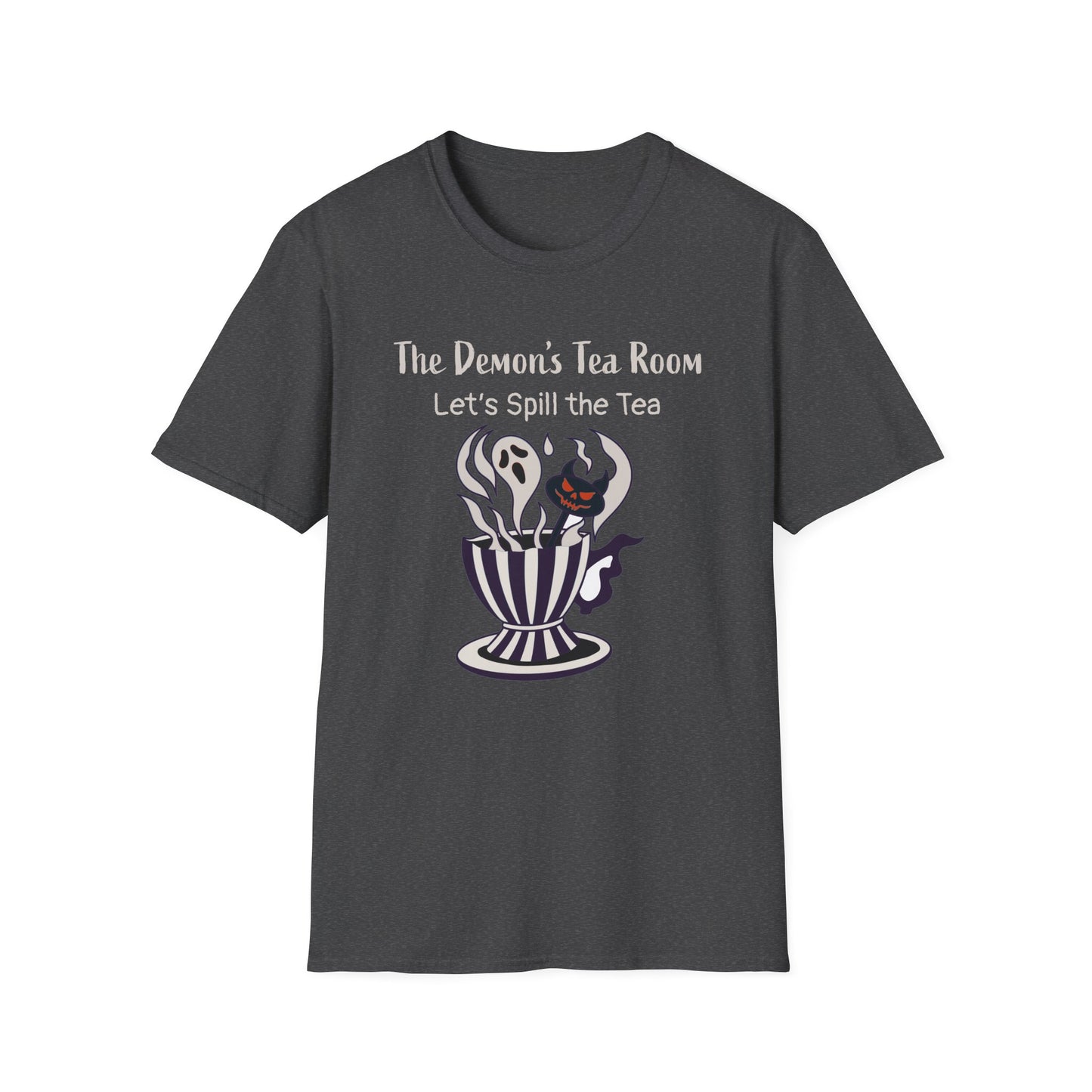 The Demon's Tea Room: Let's Spill the Tea Gothic Halloween T-Shirt