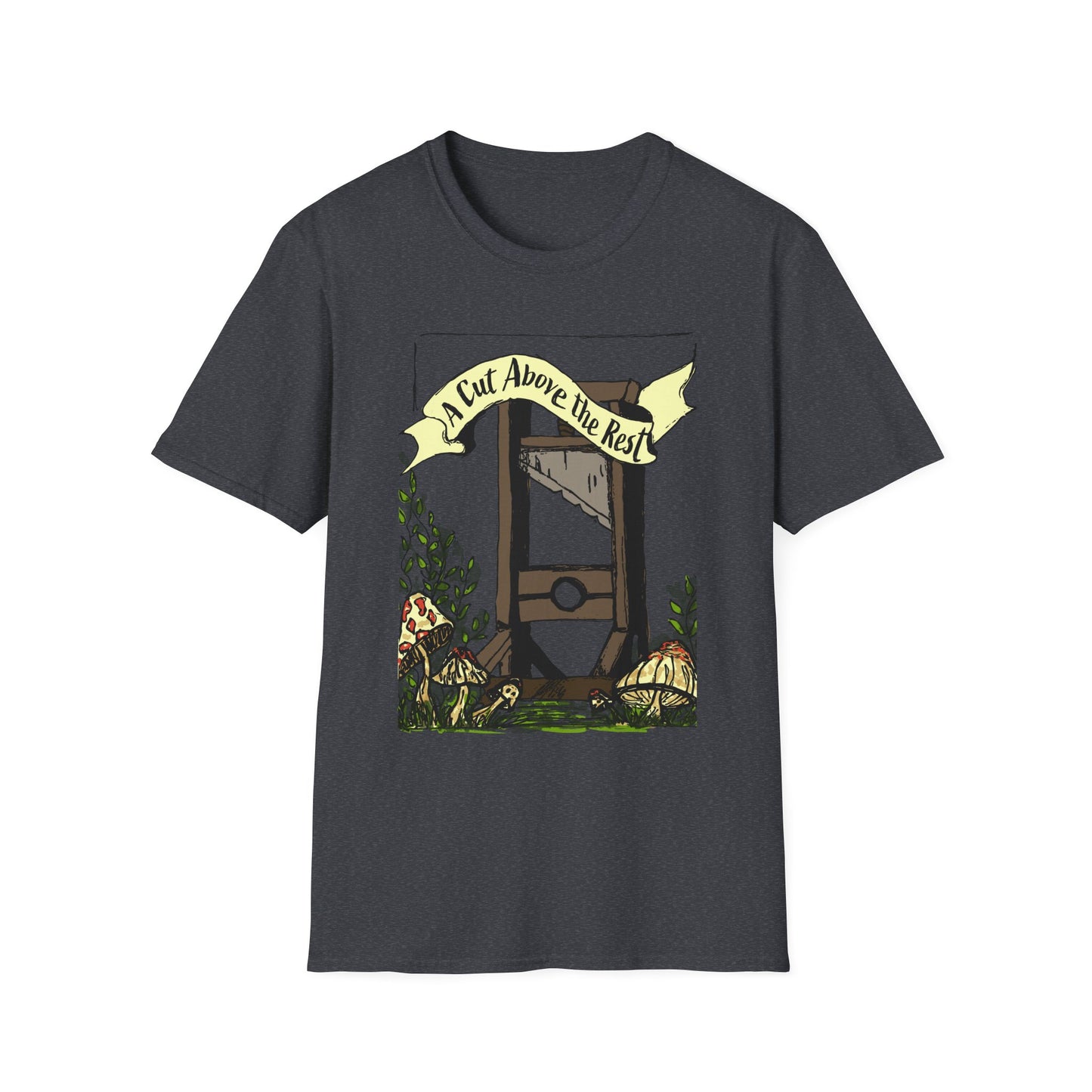 “A Cut Above the Rest” Guillotine Graphic Tee